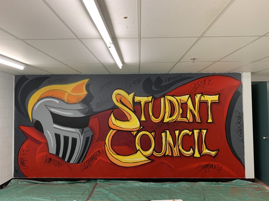 Student Council Mural