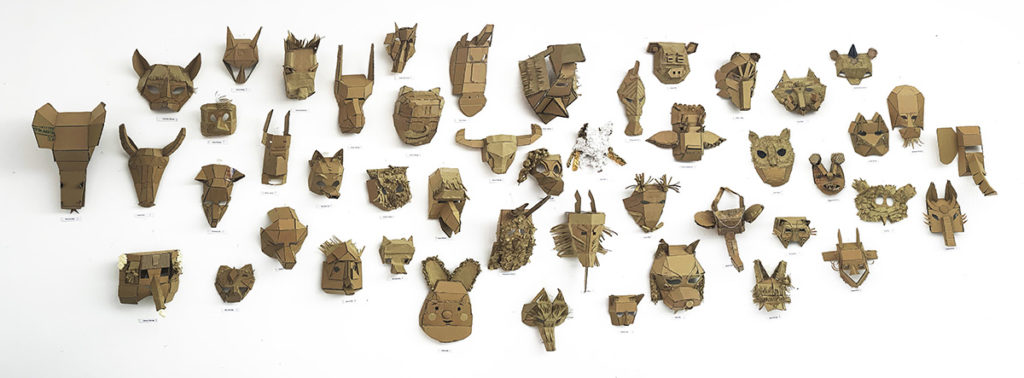 Y9 Cardboard Masks - 2019-2020